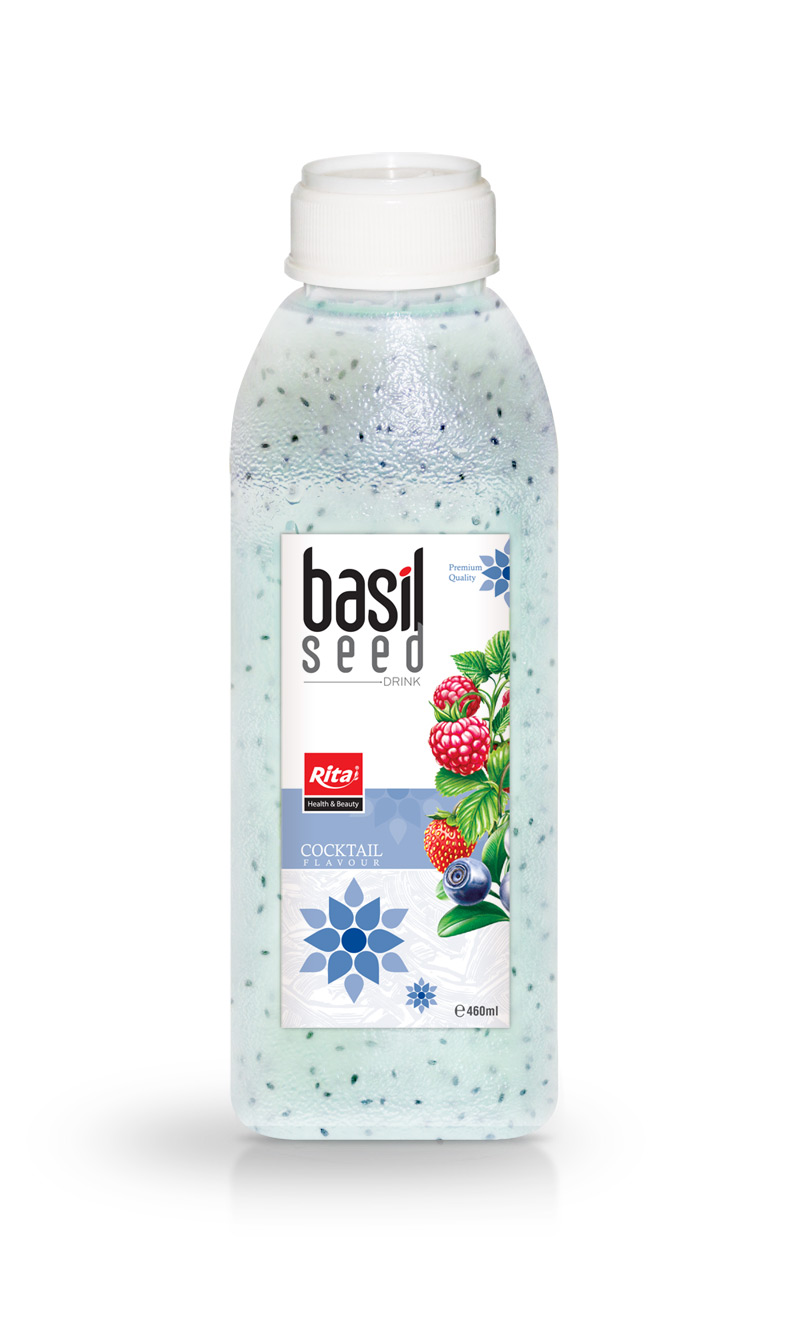 460ml Basil Seed Cocktail Flavor